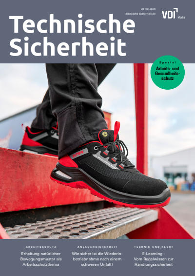 Cover der Ausgabe: Technische Sicherheit Jahrgang 16 (2026), Heft 09-10