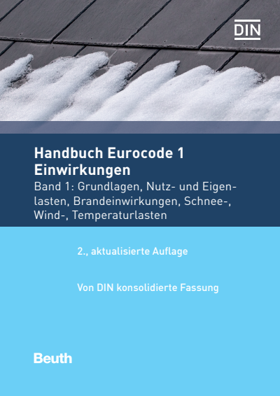 Cover des Buchs: Handbuch Eurocode 1 - Einwirkungen